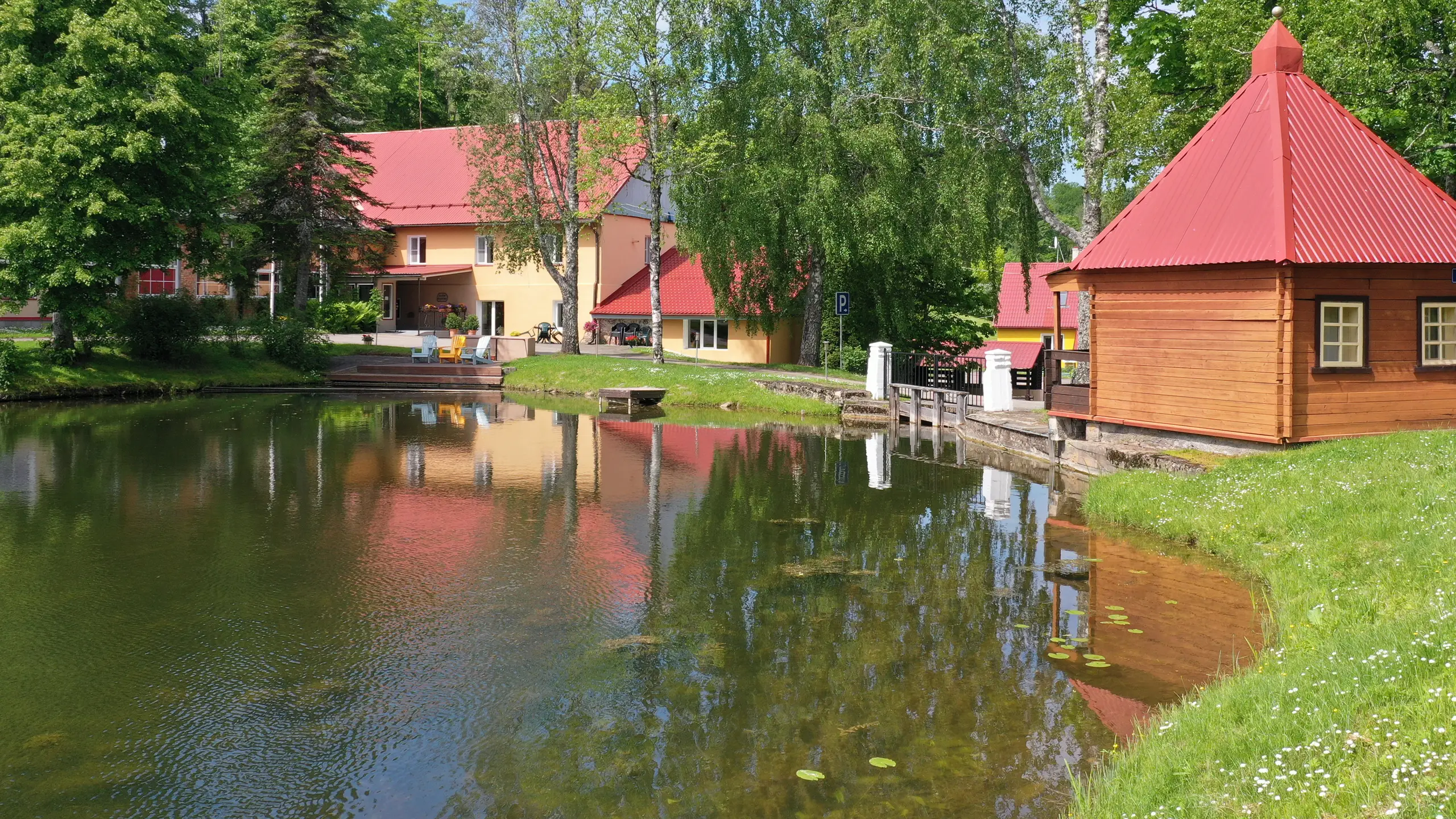 Ala-Rõuge Guesthouse Aerial